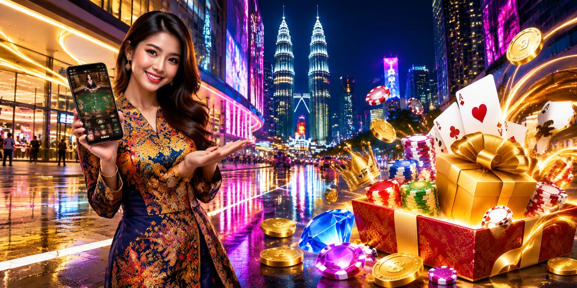 Permainan baccarat bergaya batik dalam kasino dalam talian m13win Kuala Lumpur